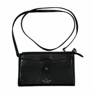 Kate Spade Black Leather Crossbody Bag